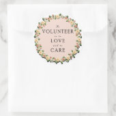 Sticker Rond Appréciation des bénévoles (Sac)