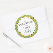 Sticker Rond Appréciation des bénévoles (Enveloppe)