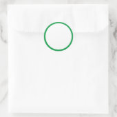 Sticker Rond Approbation verte (Sac)