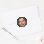 Sticker Rond Approuver le processus (Enveloppe)