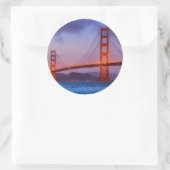 Sticker Rond Après le coucher du soleil à Baker Beach (Sac)