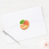 Sticker Rond Apricot (Enveloppe)