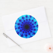Sticker Rond Aqua Eye (Enveloppe)