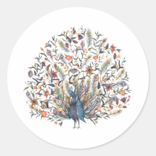 Sticker Rond Aquarelle