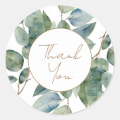 Sticker Rond Aquarelle (Devant)