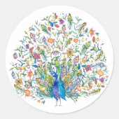 Sticker Rond Aquarelle (Devant)