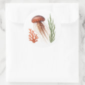 Sticker Rond Aquarelle (Sac)