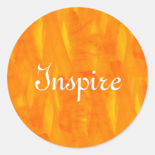 Sticker Rond Aquarelle Abstraite Arrière - plan sans couture