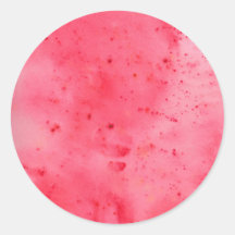 Aquarelle en marbre rouge