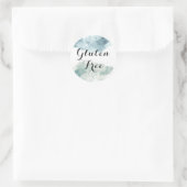Sticker Rond Aquarelle sans gluten (Sac)