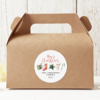 Aquarelle sucre de canne de boissons de Noël