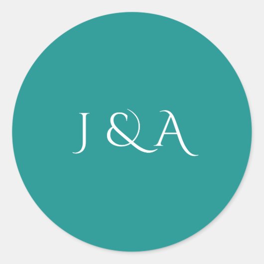 Sticker Rond Aquarium coloré (Devant)