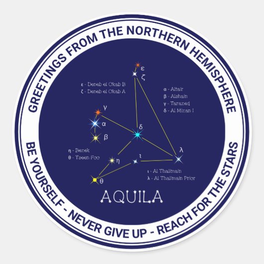 Sticker Rond Aquila (Devant)