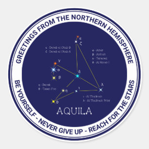 Sticker Rond Aquila
