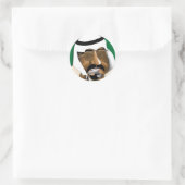 Sticker Rond Arabie saoudite (Sac)