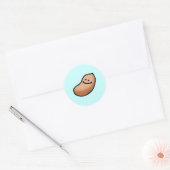 Sticker Rond Arachide pour bébé (Enveloppe)