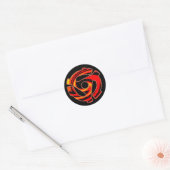 Sticker Rond Araignée à 45 tr/min (Enveloppe)