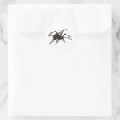 Sticker Rond Araignée de Redback (Sac)