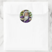 Sticker Rond Arborescence père Noël (Sac)