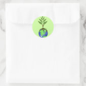 Sticker Rond Arborescence ReLeaf Plante A (Sac)