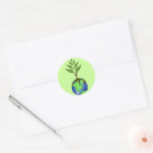 Sticker Rond Arborescence ReLeaf Plante A (Enveloppe)