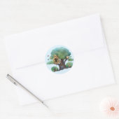 Sticker Rond Arboriculture (Enveloppe)