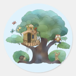 Sticker Rond Arboriculture
