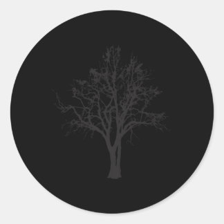 Sticker Rond Arboriste Nature Tree Huggers Oak Tree
