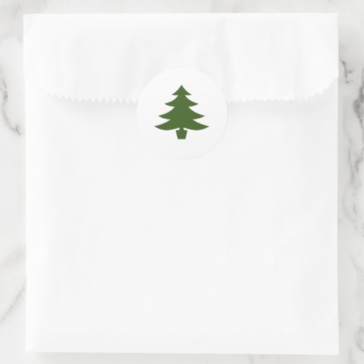 Sticker Rond Arbre (Sac)