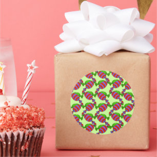 Sticker Rond Arbre à bonbons - Customisé