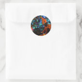 Sticker Rond Arbre cadeau 4 (Sac)