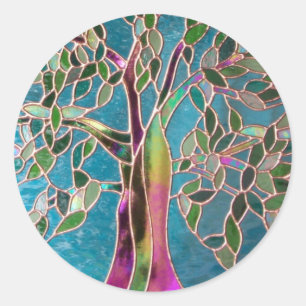 Sticker Rond Arbre de l'autocollant d'enchantement