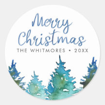 Arbre de Noël Aquarelle