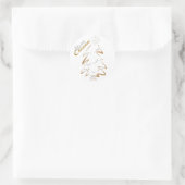 Sticker Rond Arbre de Noël Gold & Silver (Sac)