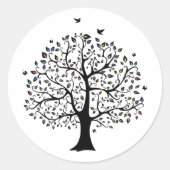 Sticker Rond Arbre de vie (Devant)