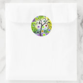 Sticker Rond Arbre De Vie #33 Par Lori Everett (Sac)