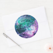 Sticker Rond Arbre de vie dans l'espace (Enveloppe)