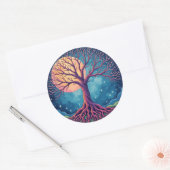 Sticker Rond ARBRE DE VIE Patch (Enveloppe)