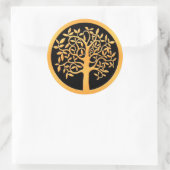 Sticker Rond Arbre dorée (Sac)