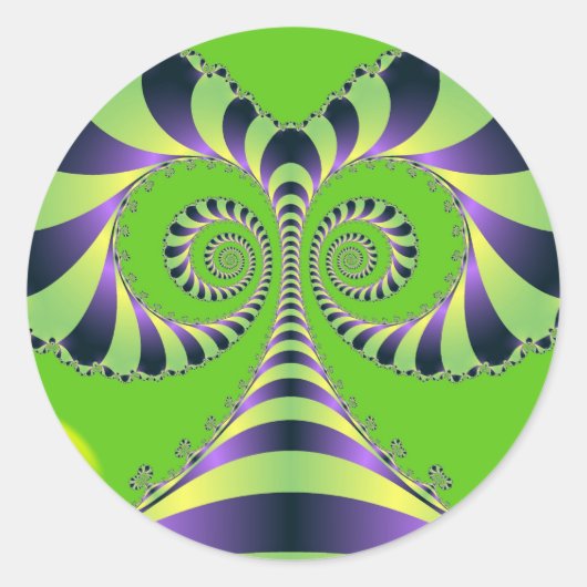 Sticker Rond Arbre fou (Devant)