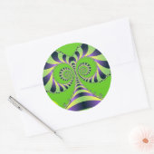 Sticker Rond Arbre fou (Enveloppe)