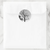 Sticker Rond Arbre mort (Sac)