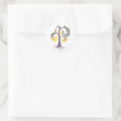 Sticker Rond arbre par abbaye adopy (Sac)