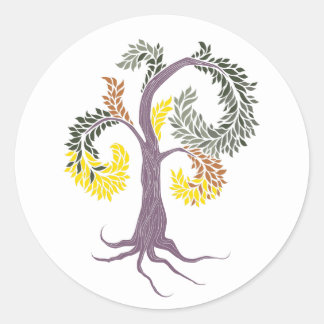 Sticker Rond arbre par abbaye adopy