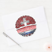 Sticker Rond Arbre slovène (Enveloppe)