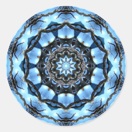 STICKER ROND ARBRES (Devant)