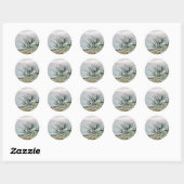 STICKER ROND ARBRES (Feuille)
