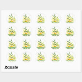 Sticker Rond Arbres futurs (Feuille)