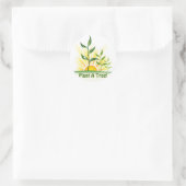 Sticker Rond Arbres futurs (Sac)
