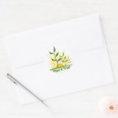 Sticker Rond Arbres futurs (Enveloppe)
